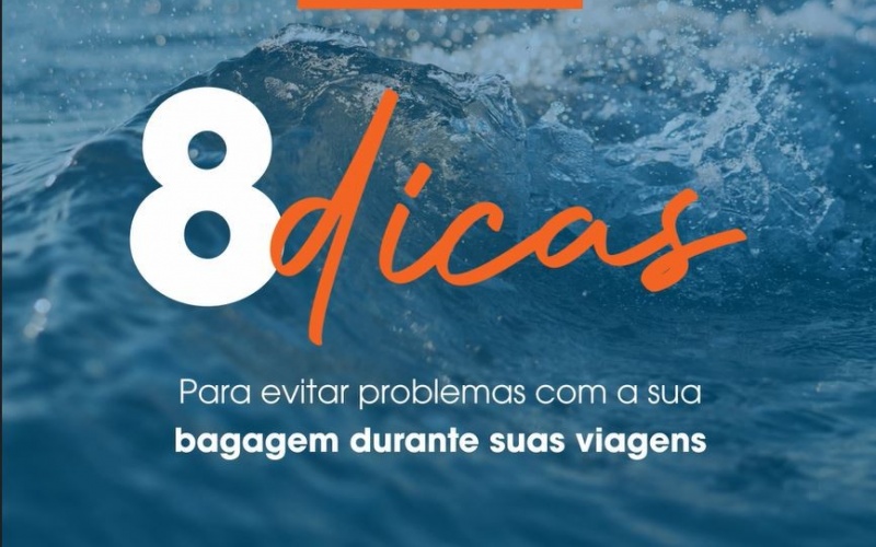 Veja dicas para garantir a sua segurança e da sua mala